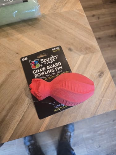 Customer photo review of Gnaw Guard Foam Toys