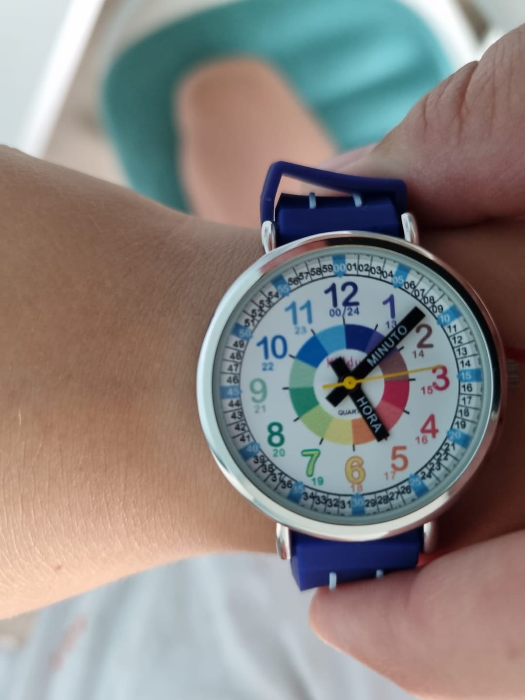 Customer photo review of Blue Time Teacher - Educational Watch