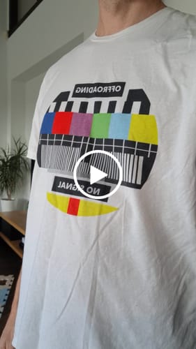 Customer video review of No Signal T-Shirt