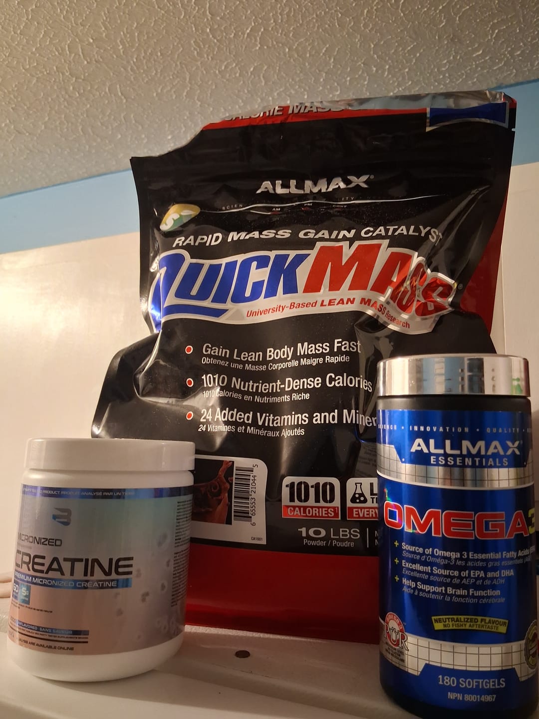 Customer photo review of Allmax - QuickMass - 10lb