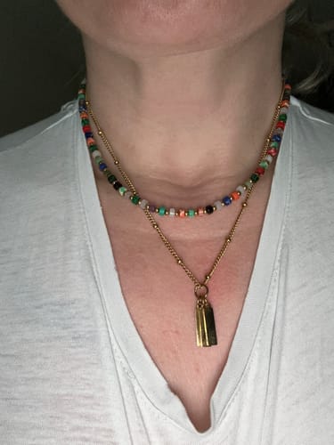 Customer photo review of Necklace: Summer Names