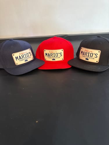 Customer photo review of California White Plate Hat