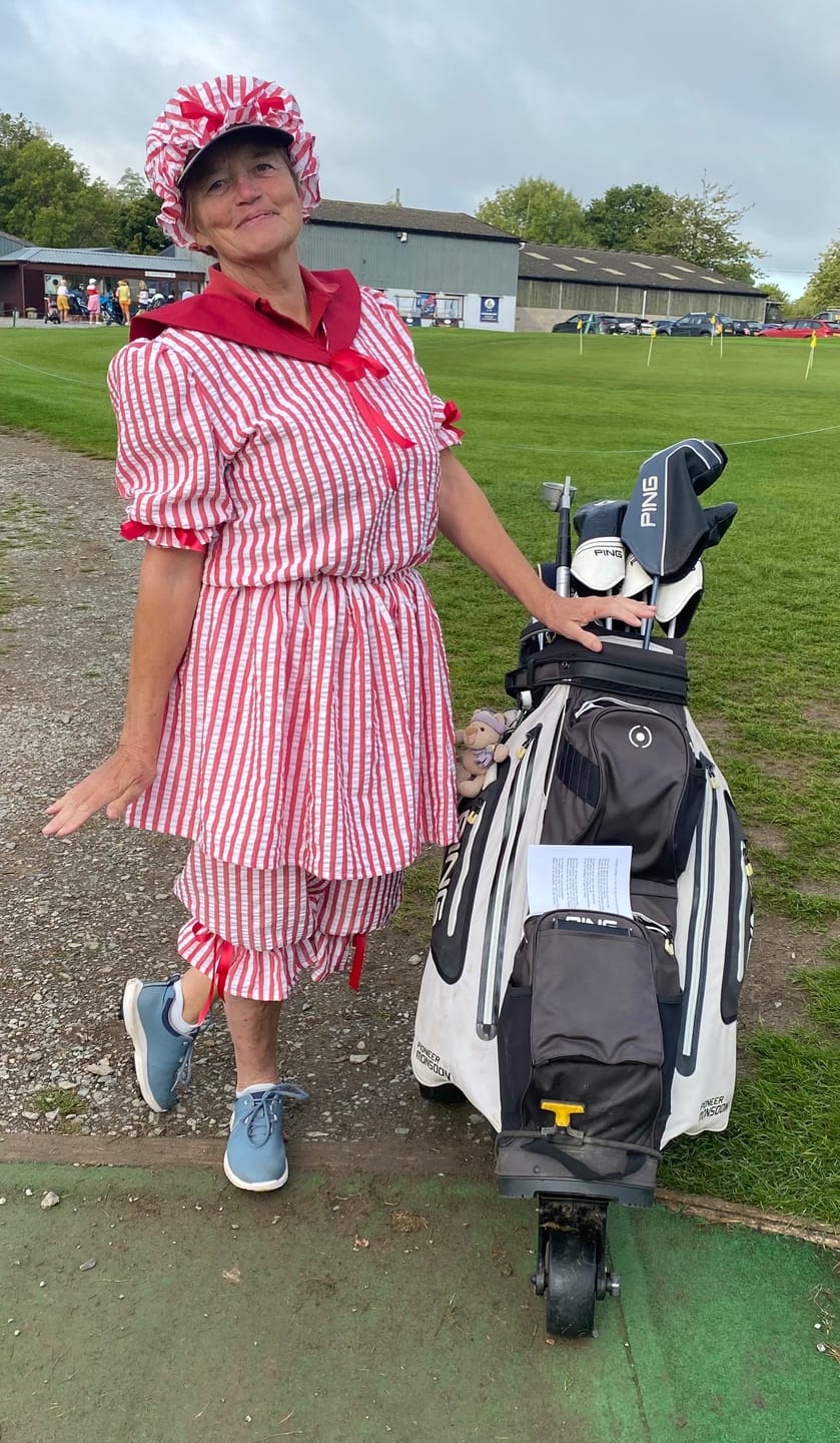 Customer photo review of Wide Stripes Seersucker Fabric
