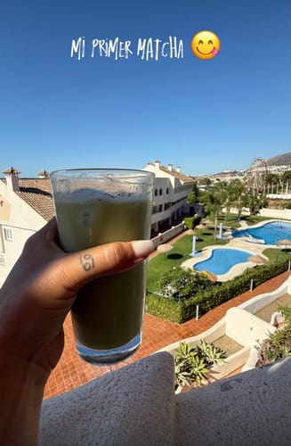 Customer photo review of Té Matcha Premium Vainilla