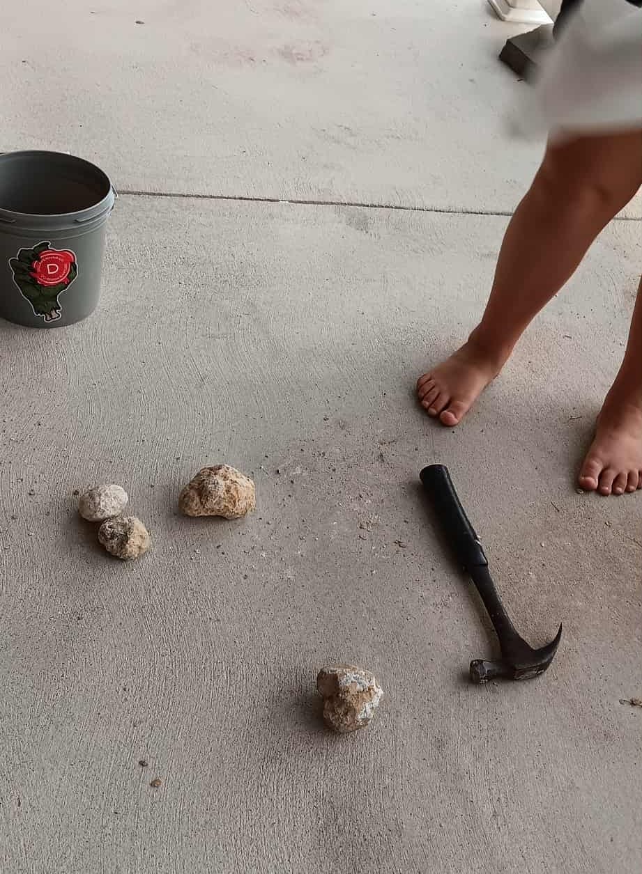 Customer photo review of Bag-O-Geodes