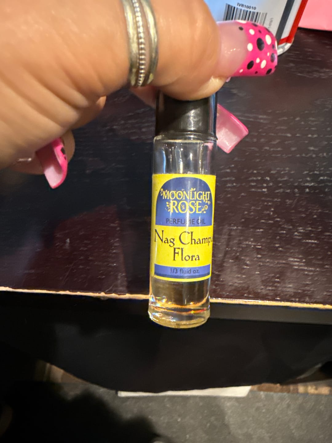 Customer photo review of Moonlight Rose Perfume Oil