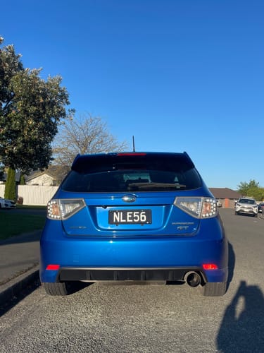 Customer photo review of STI Style Trunk Spoiler for Subaru Impreza WRX Hatch 2008-2014