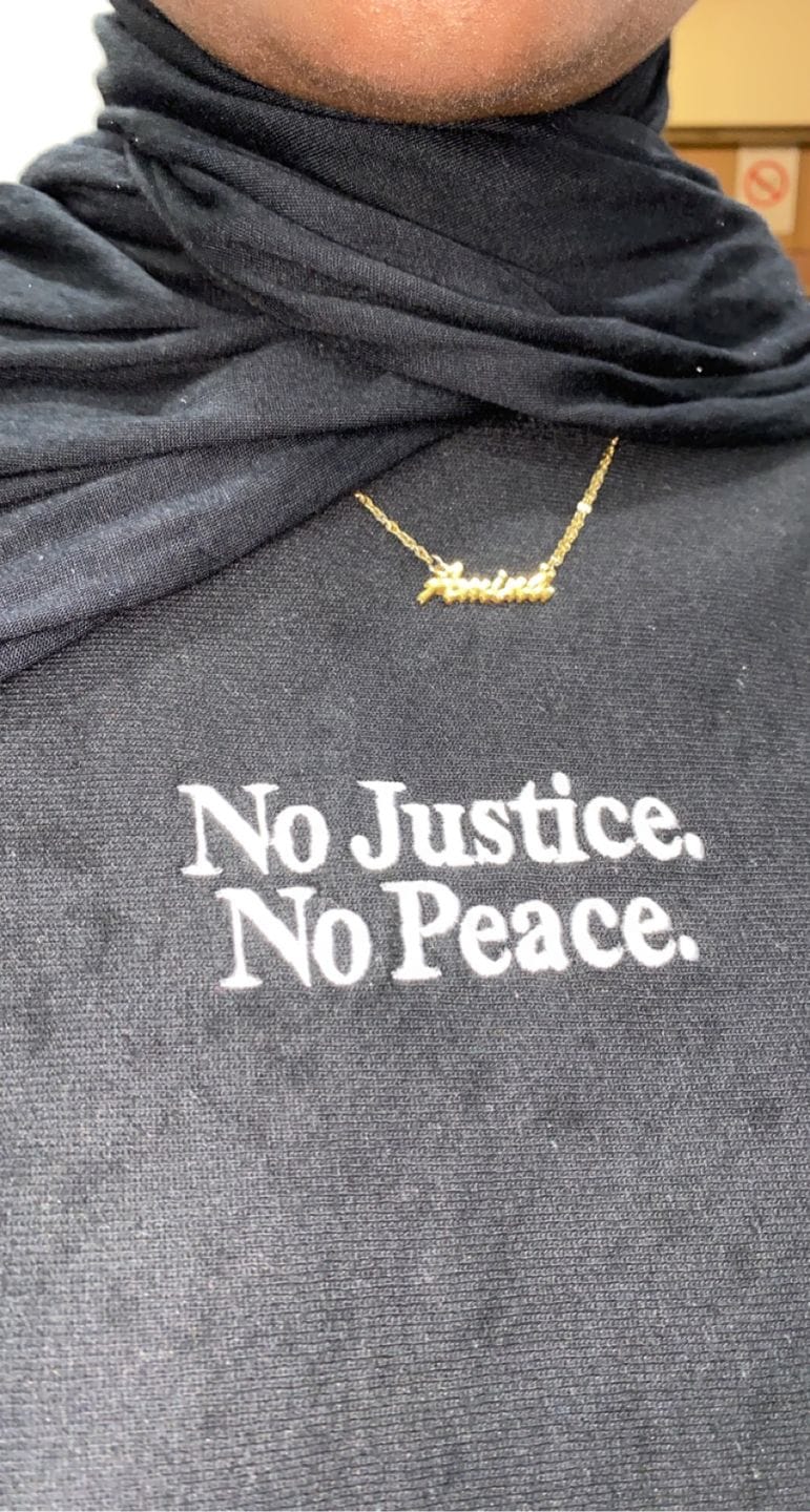 Customer photo review of Personalized Classic Necklace