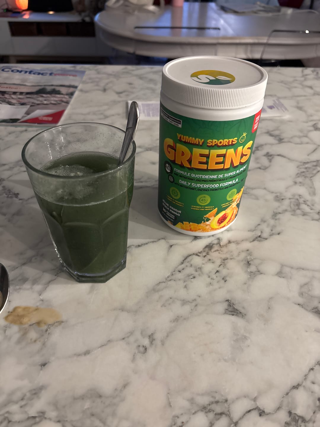 Customer photo review of Yummy Sports - Greens - 300g