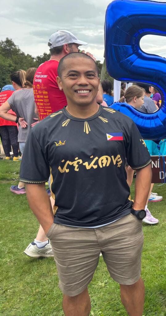Customer photo review of Philippines Heritage Custom Football Jersey