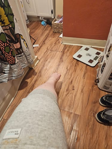 Customer photo review of Premium Bamboo Knee Sleeve (Single)