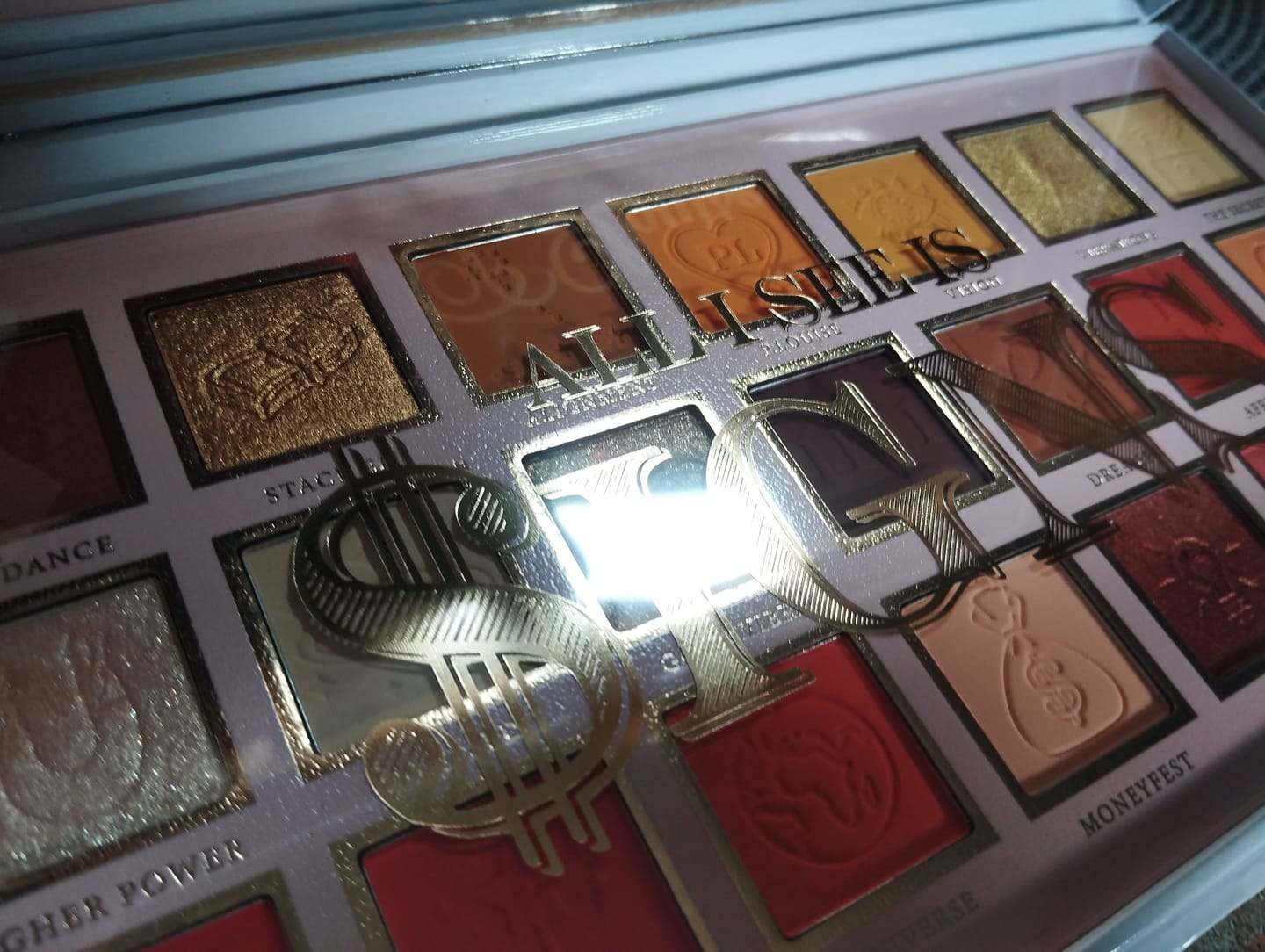 Kundfotorecension av P.Louise All I See Is $igns 42 Pan Eyeshadow Palette