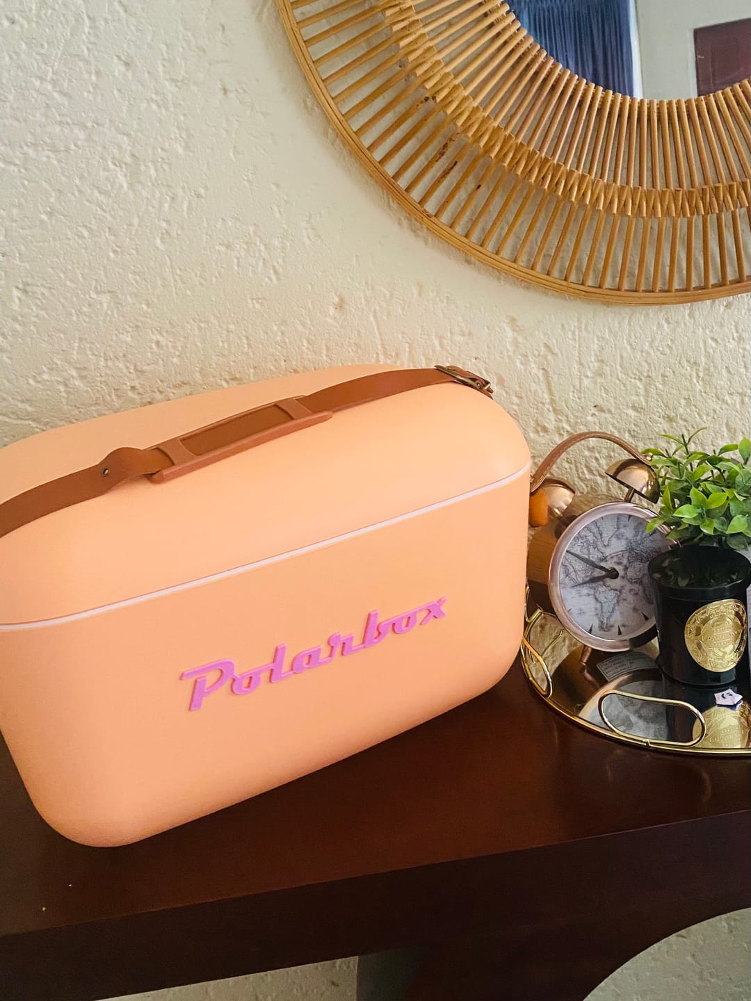 Customer photo review of Polarbox Retro Cooler Box 12L | 20L Orange Sorbet
