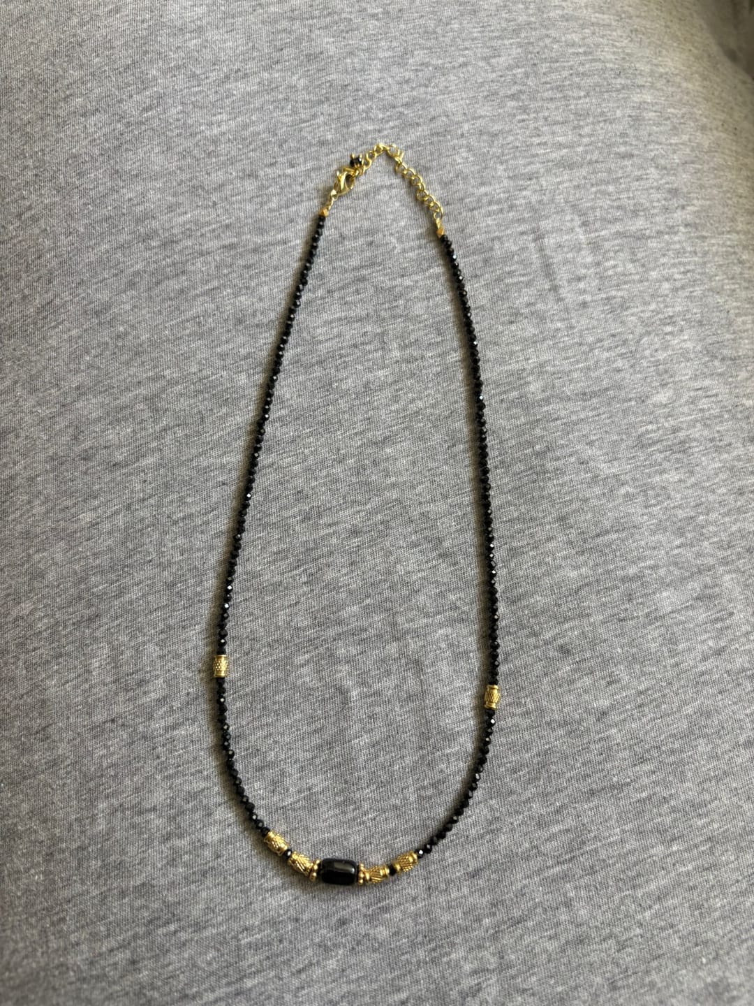 Customer photo review of שרשראות מהרני ספינל שחור