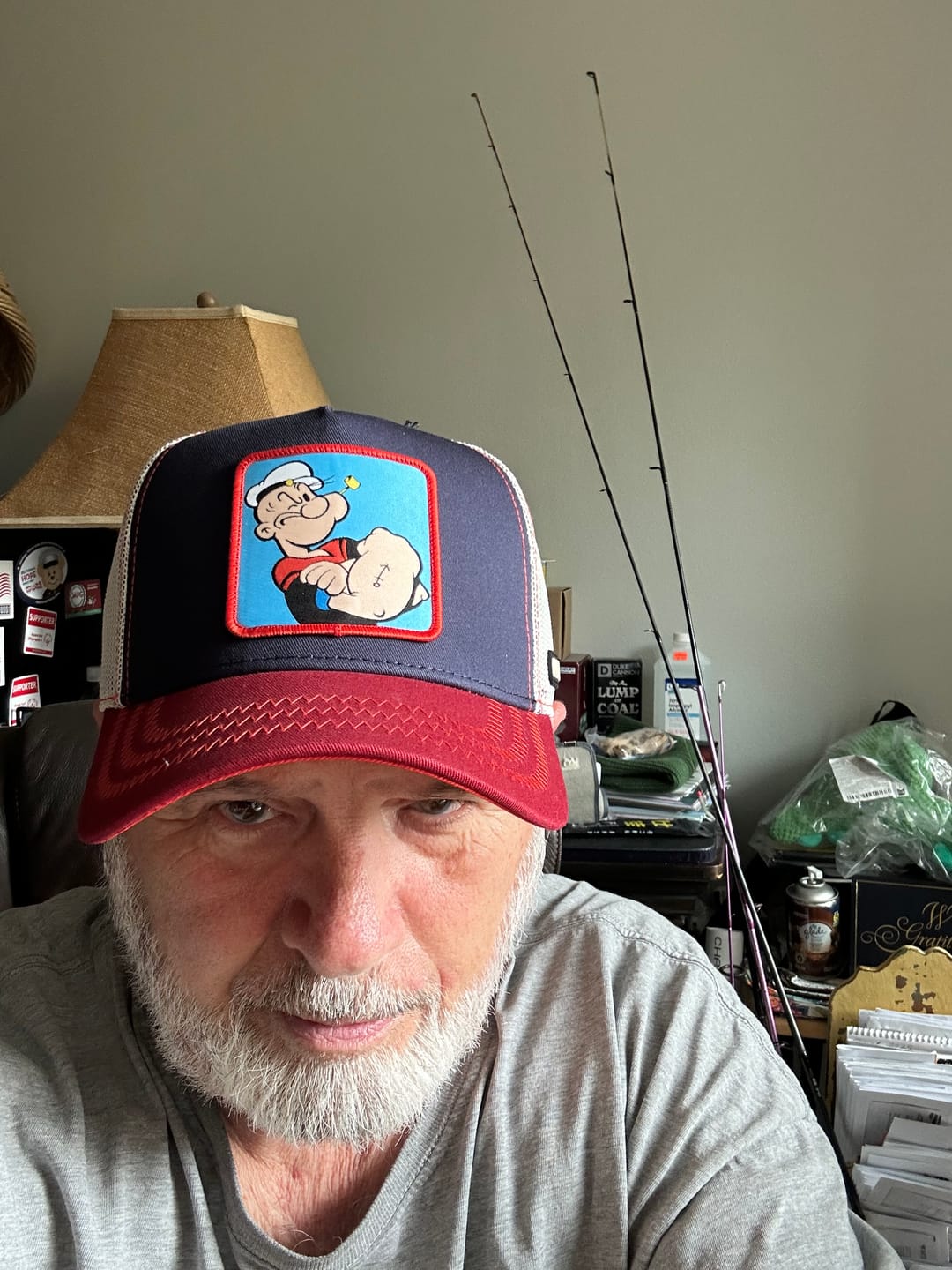 Customer photo review of OVERLORD X Popeye: Trucker Cap