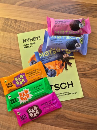 Customer photo review of Råwbar med aprikos, havre og bringebær