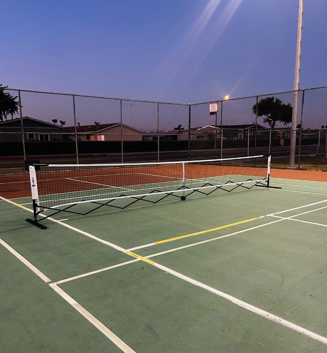 Customer photo review of FlashCourt Pickleball Net