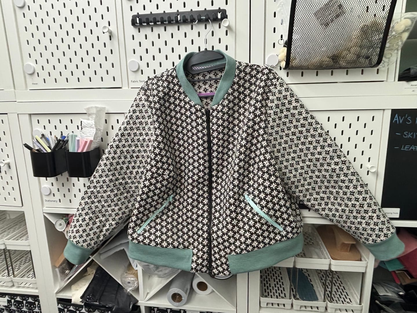 Customer photo review of Ribbed Tubular Cuffing Fabric