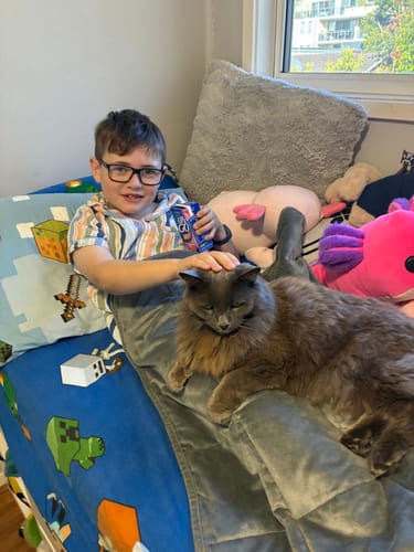 Customer photo review of Ally Axolotl Weighted HugaLump Animal Plush 1.5Kg Medium