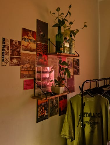 Customer photo review of CUSTOM WALL COLLAGE POSTERS