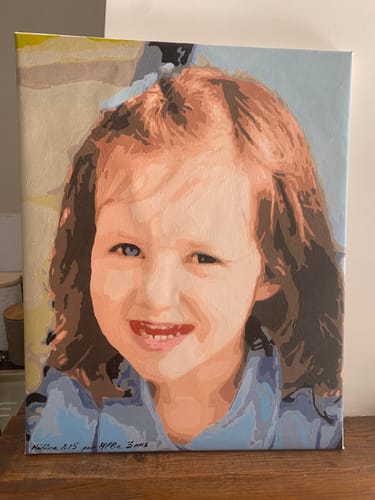 Customer photo review of Paint Your Photo