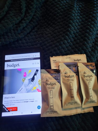 Customer photo review of 3pc Flavor Pack of 1 Gram THC-P Blend Vape Cartridge