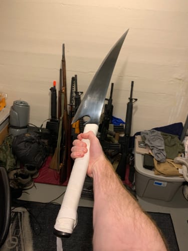 Customer photo review of Zangetsu Butcher Sword of Ichigo Kurosaki