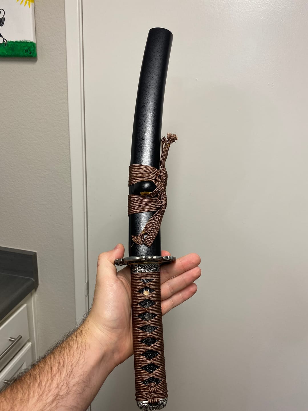 Customer photo review of Custom Tanto Build your own Tanto sword