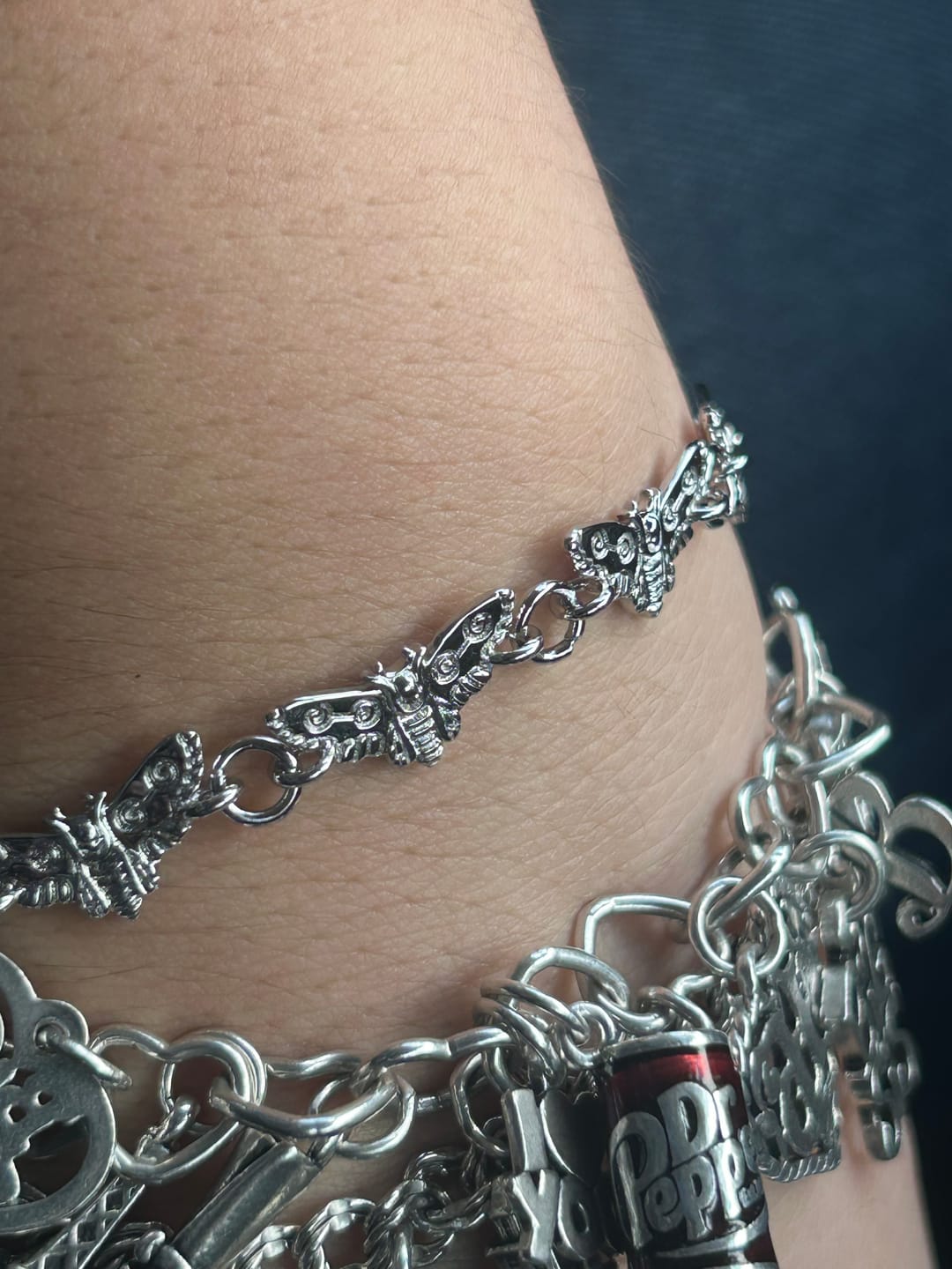 Customer photo review of MOTH BRACELET
