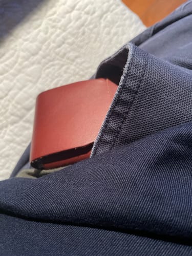 Customer photo review of Slimmad plånbok i äkta läder