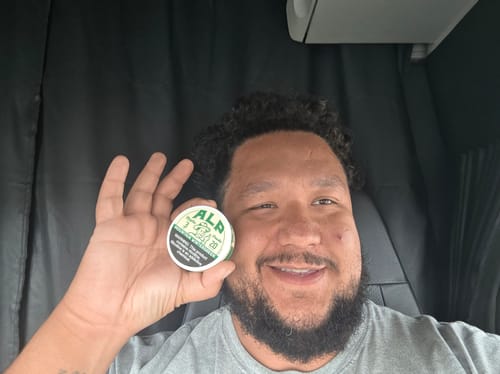 Customer photo review of Tropical Fruit Nicotine Pouches