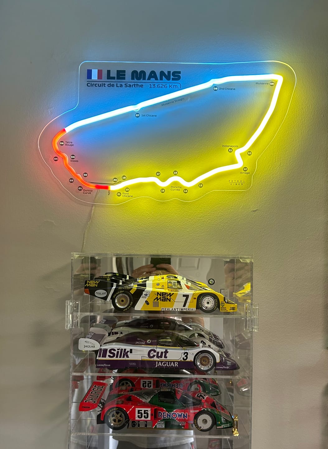 Customer photo review of Circuit de la Sarthe Neon Race Track