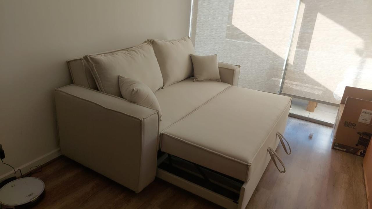 Customer photo review of Sofá Cama Mónaco Cojines Grandes
