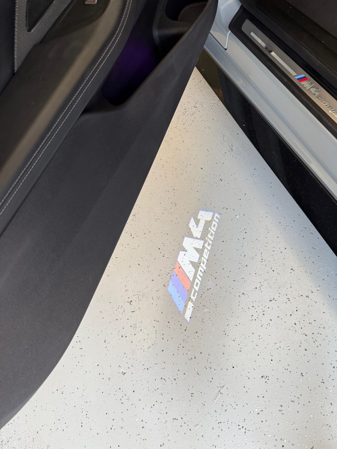 Customer photo review of BMW LED Car Door Welcome Logo Shadow Lights | E/F Chassis