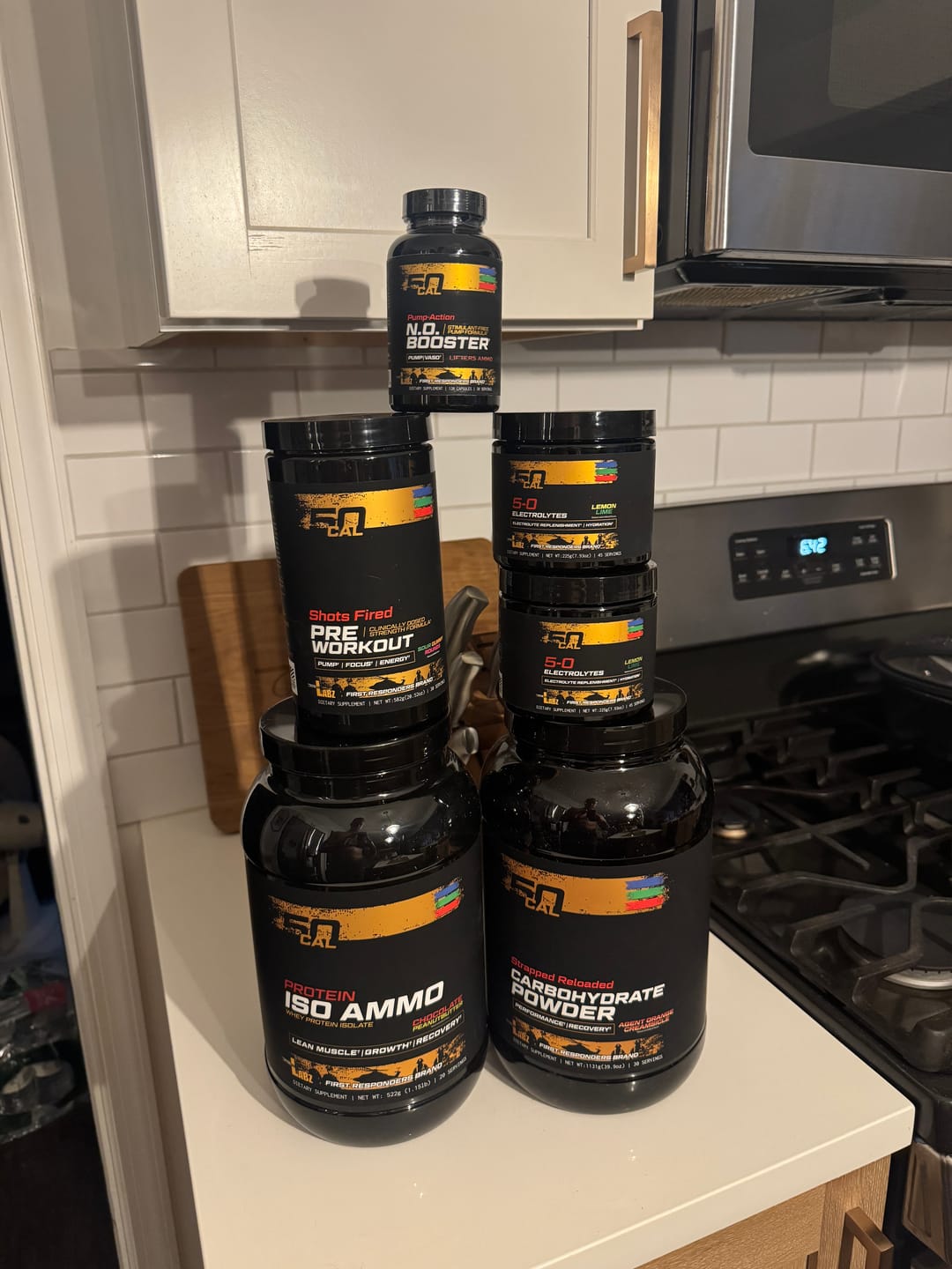 Customer photo review of Swole Stack