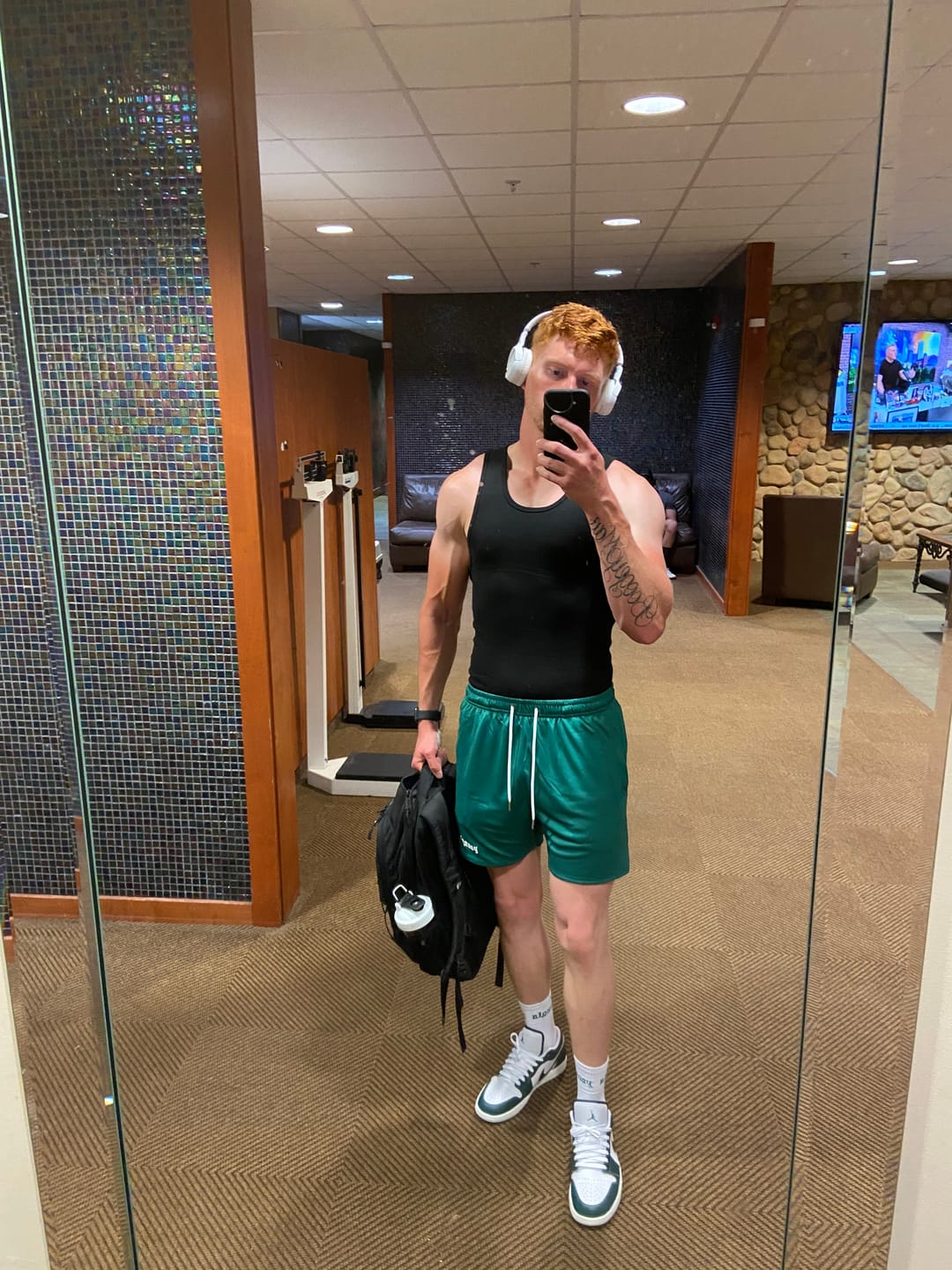 Customer photo review of 134 Game-Time Shorts & Socks Set