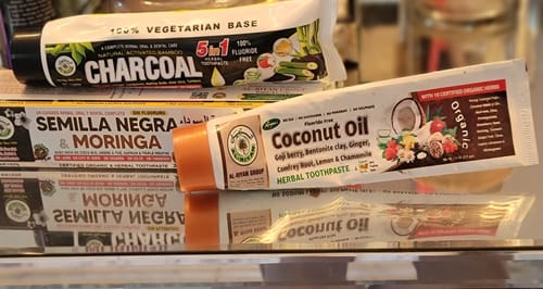 Customer photo review of Black Seed Moringa Herbal Toothpaste