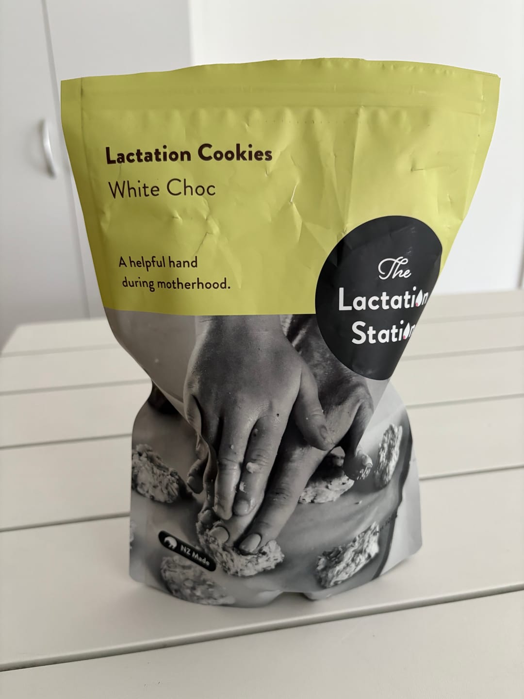 Customer photo review of White Choc Lactation Cookies