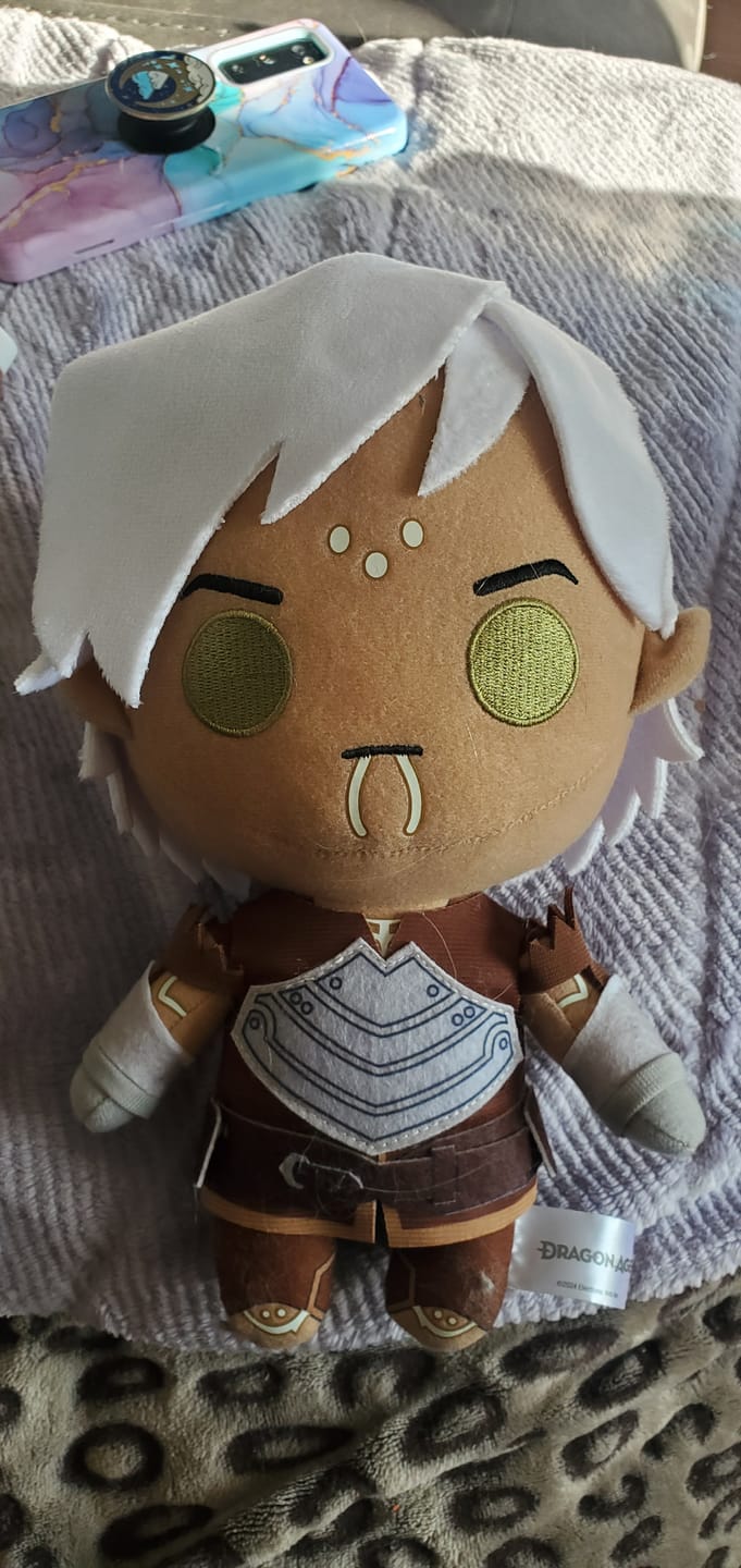 Customer photo review of Dragon Age - Fenris Collector's Plush