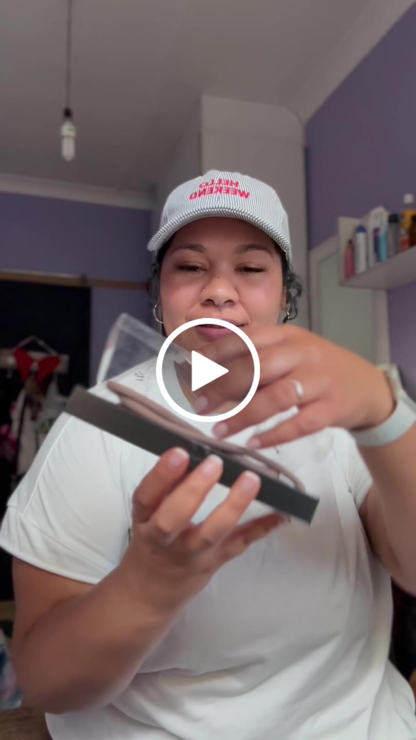 Customer video review of Mocha Braided Strap