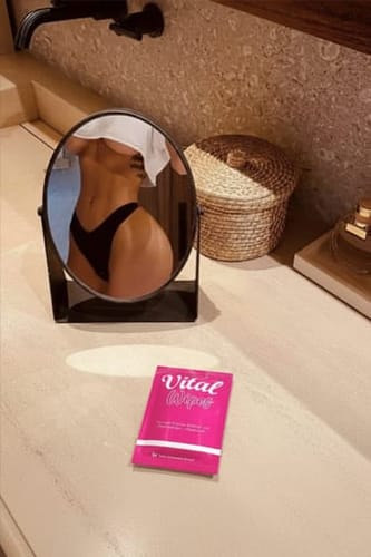 Customer photo review of VitalWipes