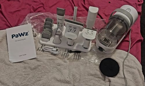 Customer photo review of GroomMate Pet Grooming Kit