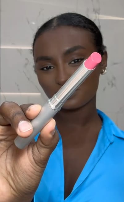 Customer photo review of HoneyNoir - PDRN Pink Honey Lipstick