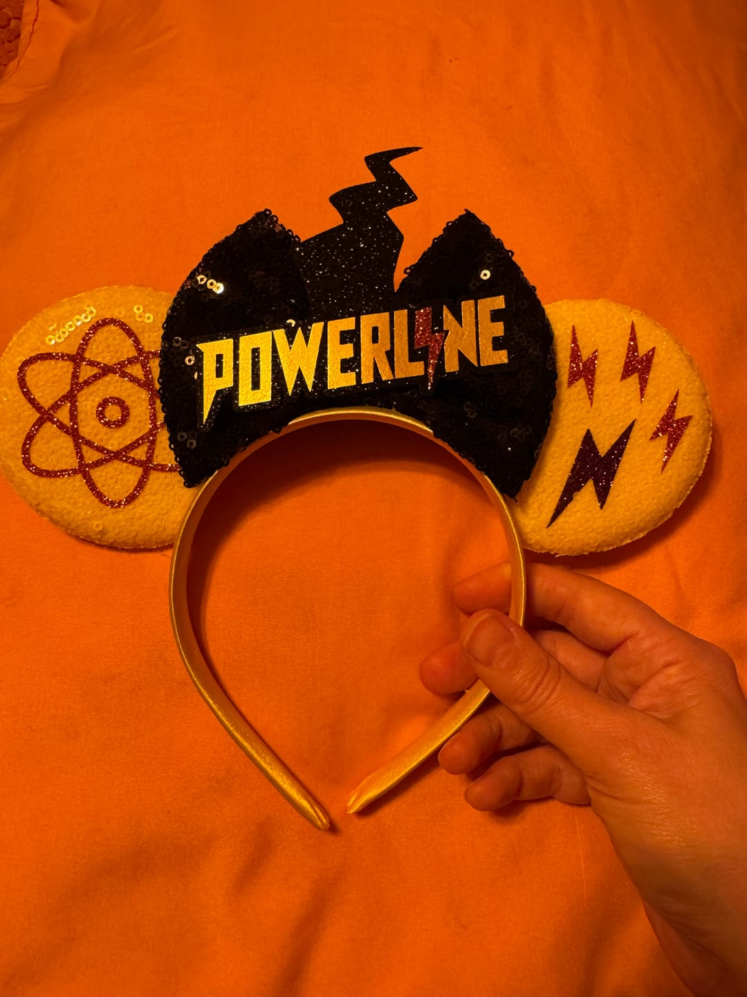 Customer photo review of Powerline Mickey Ears
