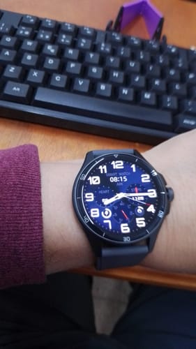 Customer photo review of Smartwatch Reloj Kronos Oblivion AMOLED 1.43", Llamadas, Sumergible IP68, Grafito