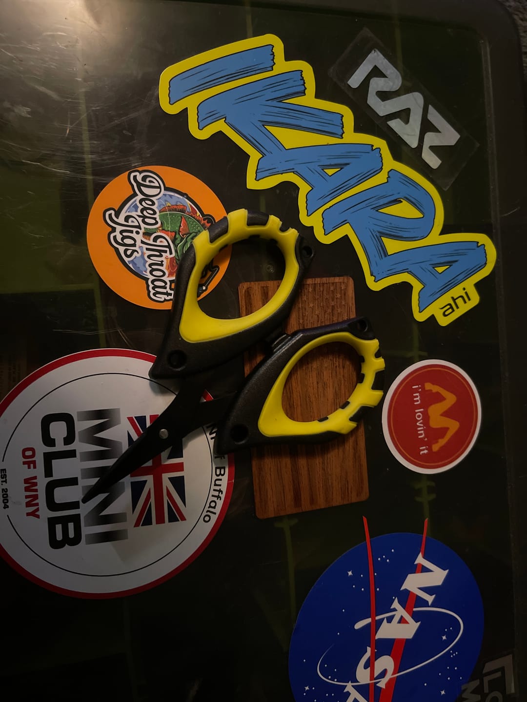 Customer photo review of Mini Scissors for Cutting Braided Fishing Line