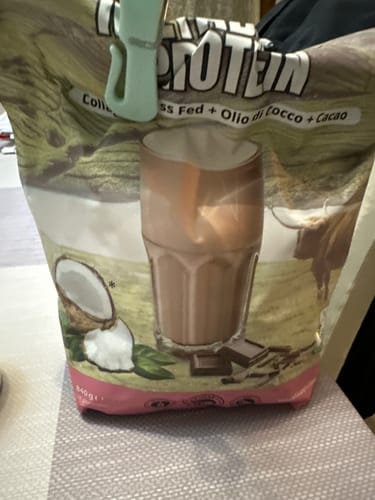 Customer photo review of Metabolic Protein - Collagene Grass fed - Gusto Cacao