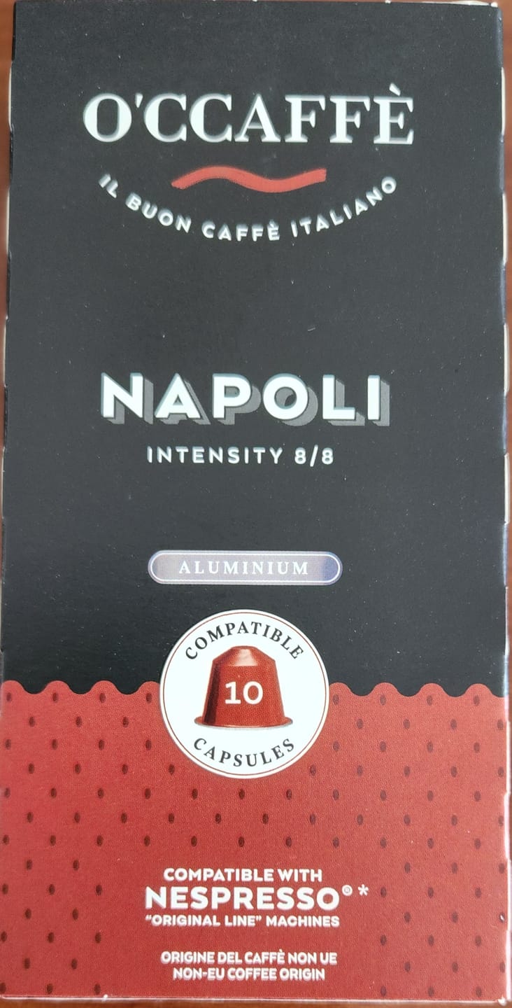 Customer photo review of Pack Occaffe 120 Cápsulas Aluminio Compatibles para Nespresso