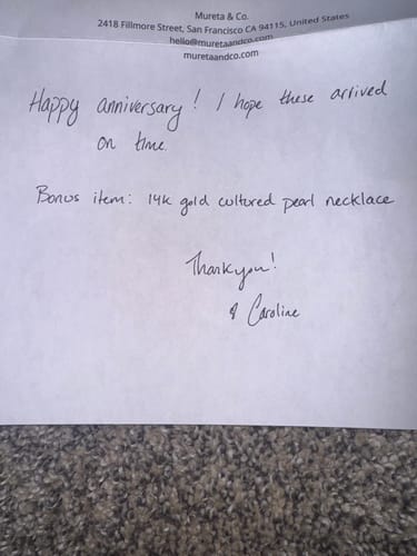 Customer photo review of M & Co. 3-Prong Martini Setting Diamond Stud Earrings