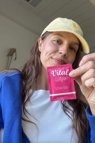 Customer photo review of VitalWipes
